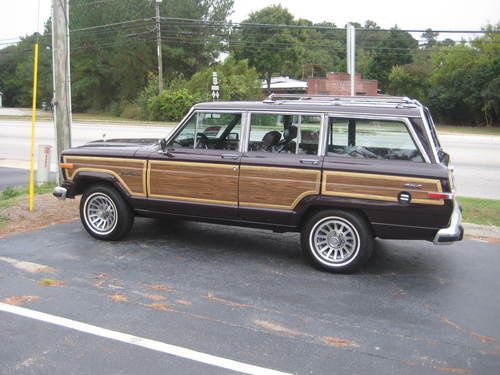 1989 jeep grand wagoneer base sport utility 4-door 5.9l