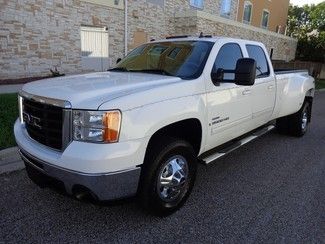 2008 sierra 3500 dually 4x4 crew cab slt duramax turbo diesel allison nav dvd