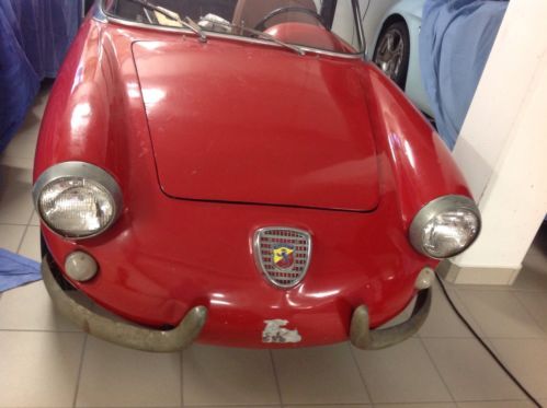 Fiat abarth 750 allemano spyder project