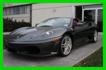 Ferrari 08 f430 luxury sport 6-speed convertible xenon premium soft performance