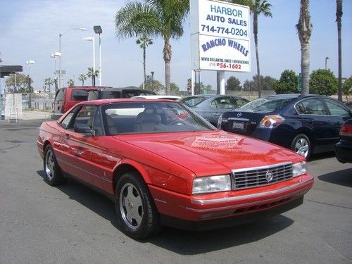 1991 cadillac allante value leader convertible 2-door 4.5l