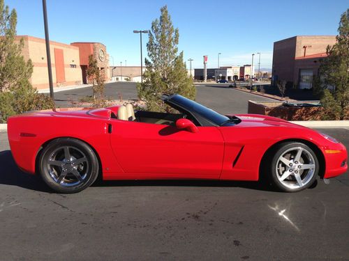 2006 chevrolet corvette convertible torch red ls2  built 6.0  653hp!!!!!!!