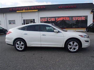 2010 honda accord crosstour ex-l awd navi back-up camera 46k miles we finance!