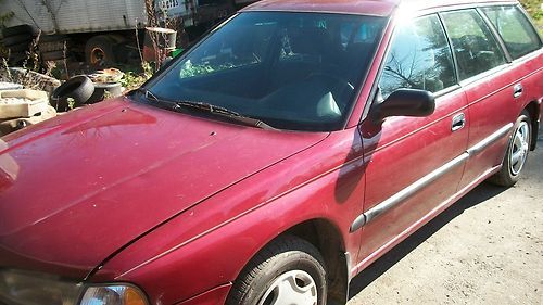 1998 subaru legacy l wagon 4-door 2.2l {no reserve}