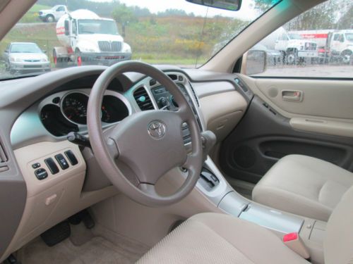 2006 Toyota Highlander Base Sport Utility 4-Door 3.3L 3rd row seating NO RESERVE, image 8