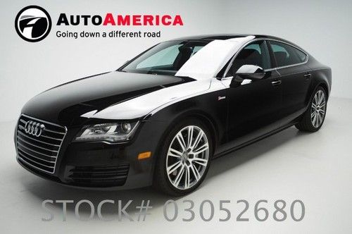 10k low miles audi a7 black premium plus full leather loaded