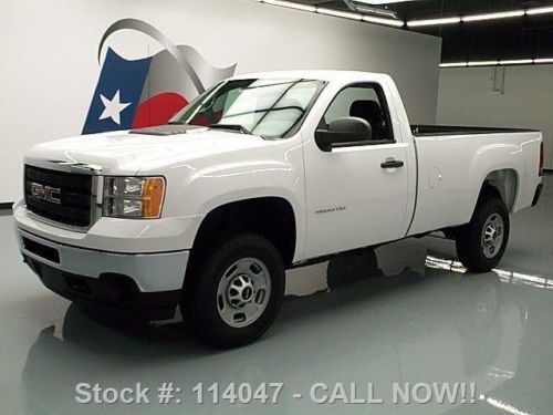 2011 gmc sierra 2500hd reg cab 6.0l v8 bedliner 41k mi texas direct auto