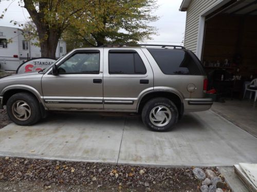 1998 chevy blazer lt leather 4x4 v-6 no reserve