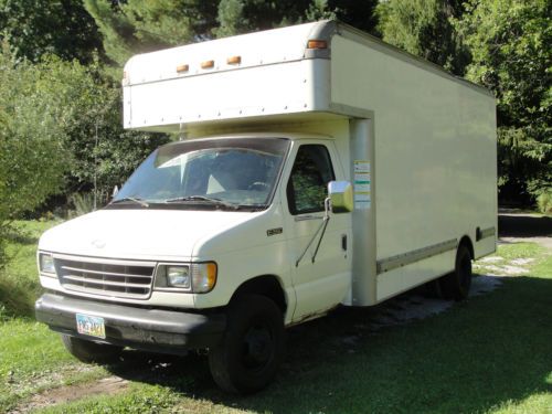 1995 ford e350 boxtruck van no reserve