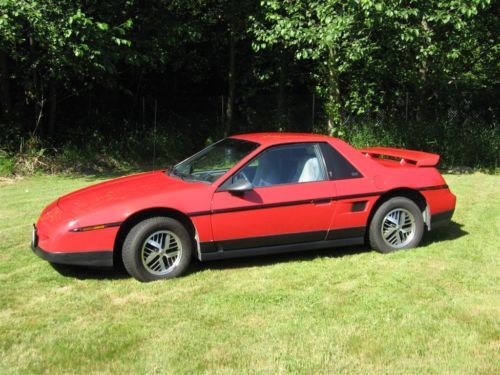 1986 pontiac fiero 2m6