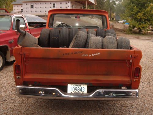 1962 chevrolet short widebed c10 truck, image 2
