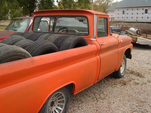 1962 chevrolet short widebed c10 truck, image 3