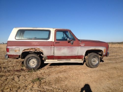 1980 gmc jimmy base sport utility 2-door 5.0l