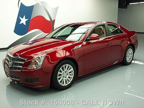 2010 cadillac cts awd pano sunroof nav htd seats 43k mi texas direct auto