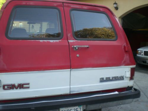 1991 suburban 4x4 ONE OWNER ORIGINAL PAINT LOADED SOUTHERN CALIFORNIA TRUCK, image 5