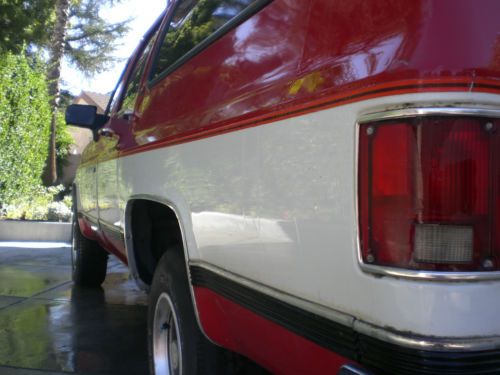 1991 suburban 4x4 ONE OWNER ORIGINAL PAINT LOADED SOUTHERN CALIFORNIA TRUCK, image 8
