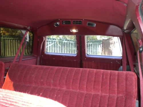 1991 suburban 4x4 ONE OWNER ORIGINAL PAINT LOADED SOUTHERN CALIFORNIA TRUCK, image 12