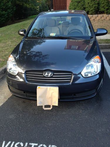 2009 hyundai accent gls sedan 4-door 1.6l