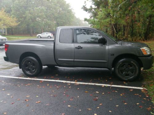 2004 nissan titan se extended cab pickup 2-door 5.6l, 4wd no reserve !!!!!