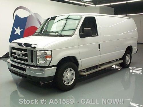 2012 ford e-250 cargo 4.6l v8 running boards 30k miles texas direct auto