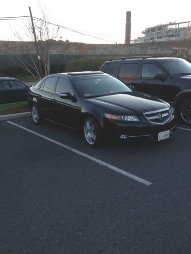 Sexy clean &#039;08 acura tl (black) w/ tech package