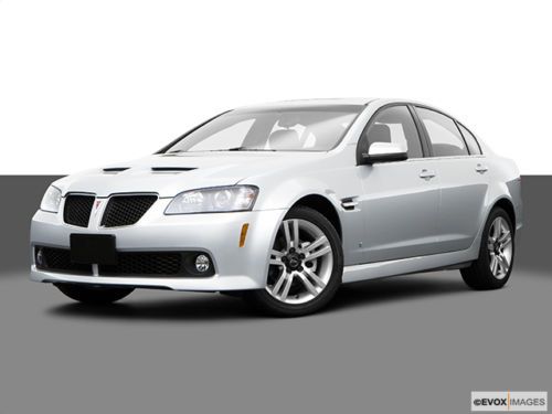 2009 pontiac g8 base sedan 4-door 3.6l