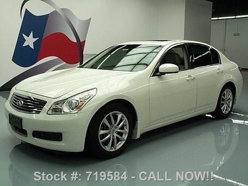 2007 infiniti g35 journey sedan premium sunroof leather texas direct auto