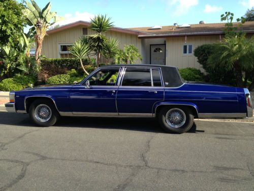 1989 cadillac brougham 60,000 miles like new interior