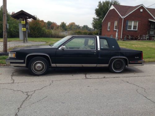 1987 cadillac deville base coupe 2-door 4.1l