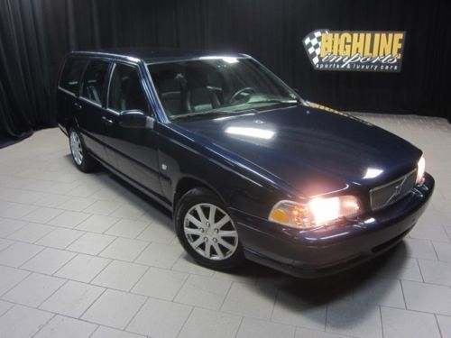 1999 volvo v70 wagon, smooth 162hp 5-cylinder, clear carfax,  ** no reserve **