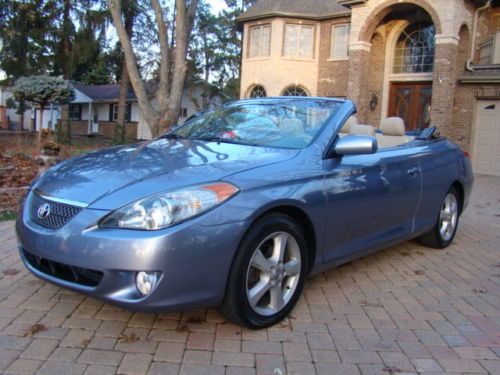 2006 toyota solara sle convertible 2-door 3.3l leather!! extra clean!!