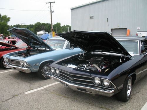 1969 chevrolet el camino ss pro-mod &amp; 1968 chevelle / malibu 66k original mi.