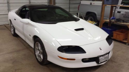 1997 chevrolet camaro ss white 5.7 lt1 6-speed