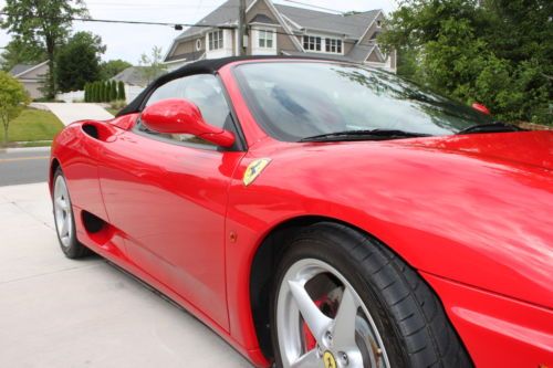 2002 ferrari 360 spider superb condition and extras