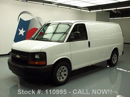 2012 chevy express cargo van 4.3l v6 only 19k miles!! texas direct auto
