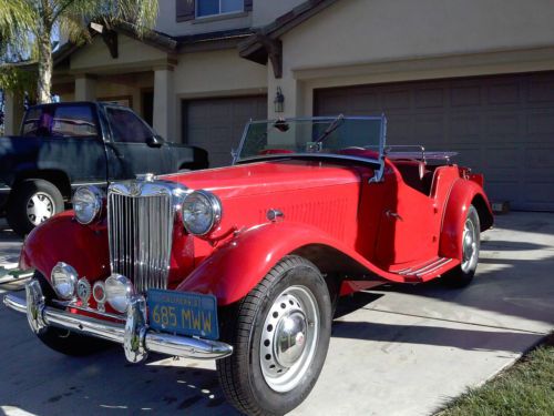 1953 mg td not a kit car all original metal car