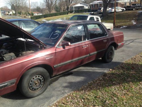 1990 oldsmobile cutlass ciera runs and drives *no reserve*