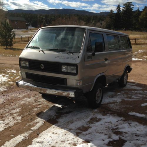 1986 volkswagen vanagon syncro 2.1l 4wd; brand new engine!