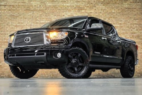 2010 toyota tundra limited! 4wd! rear dvd! 20in rockstars! pristine!