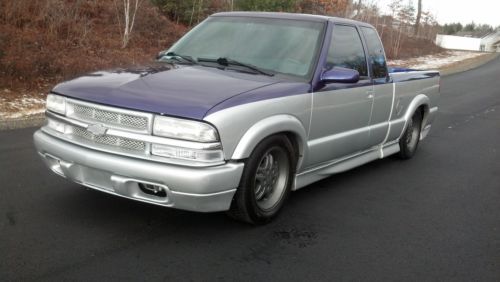 2001 chevy s10 xtreme s-10 * no reserve 74,000 miles * 1 owner custom show truck