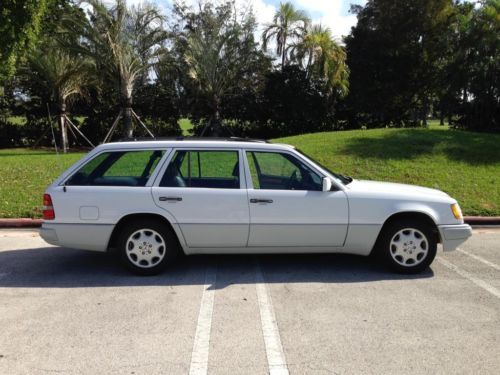 1991 mercedes 300te wagon, 2-owner, huge services, all southern car e320