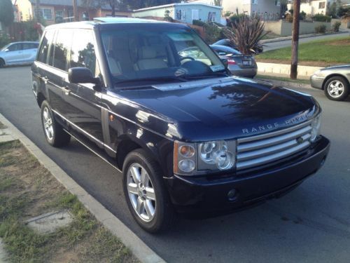 2003 land rover range rover hse sport utility 4-door 4.4l