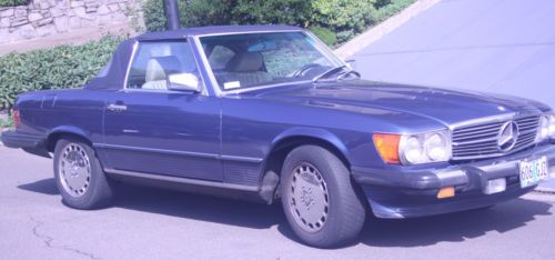 1989 mercedes benz 560 sl low miles
