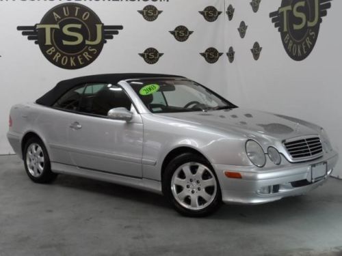 2003 mercedes-benz clk320 automatic 2-door convertible