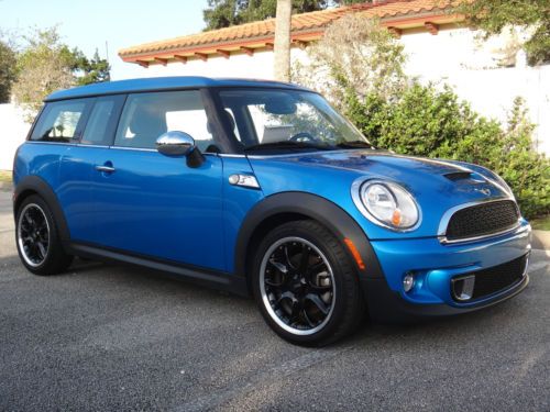 2011 mini cooper clubman s low miles excellent color heavily optioned