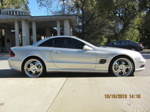 2004 mercedes sl55 amg hardtop convertible