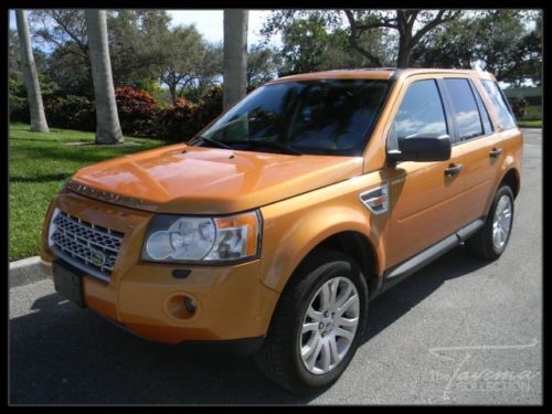 08 lr2 se clean carfax tambora flame color heated seats panoramic sunroof fl