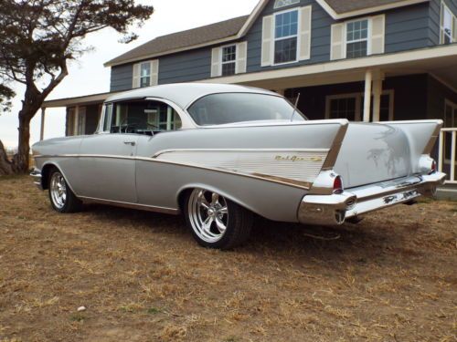 1957 chevrolet 2dr hardtop bel air