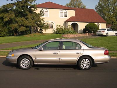 2001 lincoln continental loaded only 85k miles none smoker clean no reserve!!!