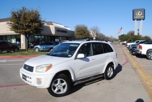 2002 toyota rav4 4wd leather sunroof cd